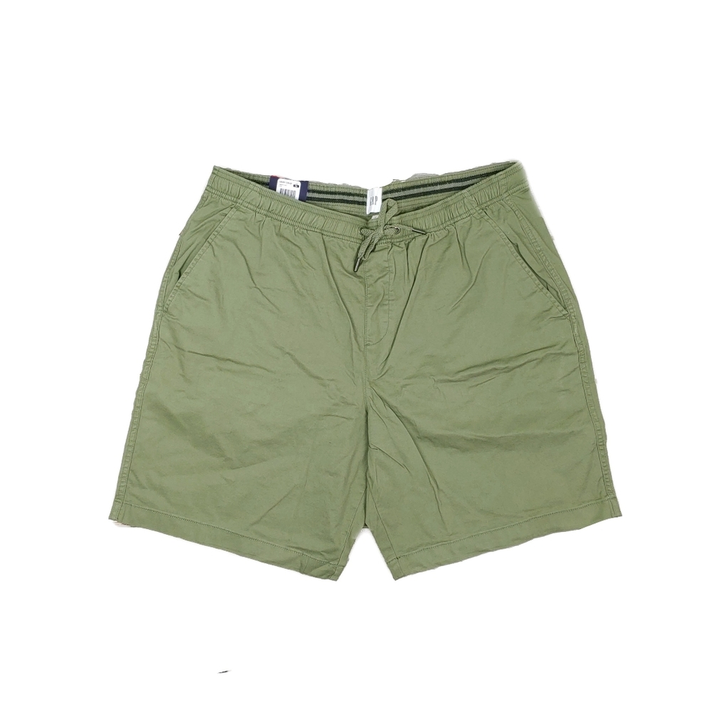 NWT Gap Green Casual Drawstring Pull-On Shorts Men's XL - Picture 2 of 6